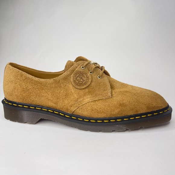 Dr.Martens Brown Suede Oxford  Dress Shoes. Size 13. Style: 1461 Made in England main image 11